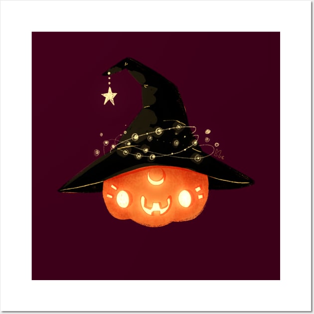 Pumpkin Witch Wall Art by Four Seasons Fox